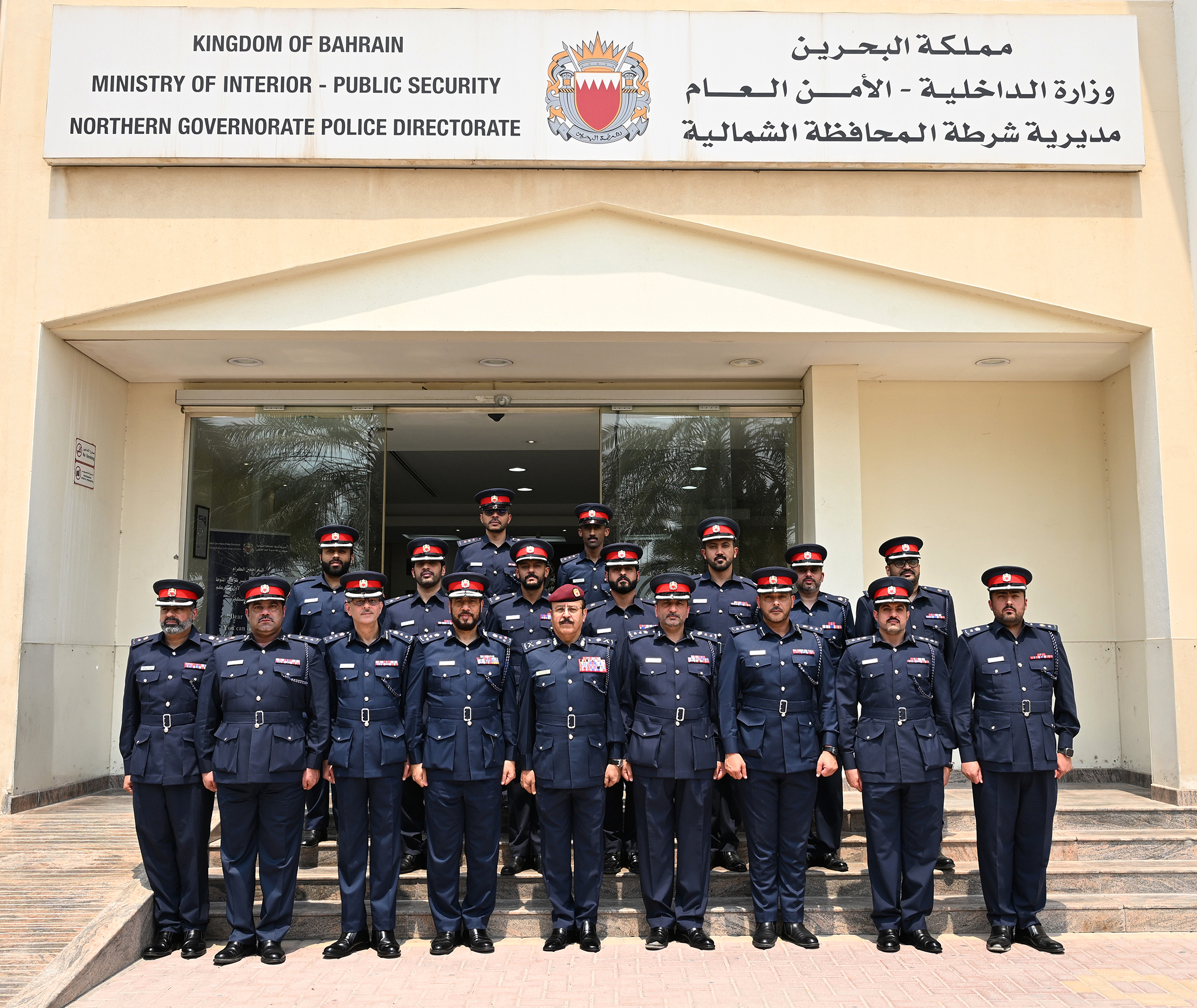 المفتش العام  يقوم بزيارة تفقدية إلى مديرية شرطة المحافظة الشمالية<